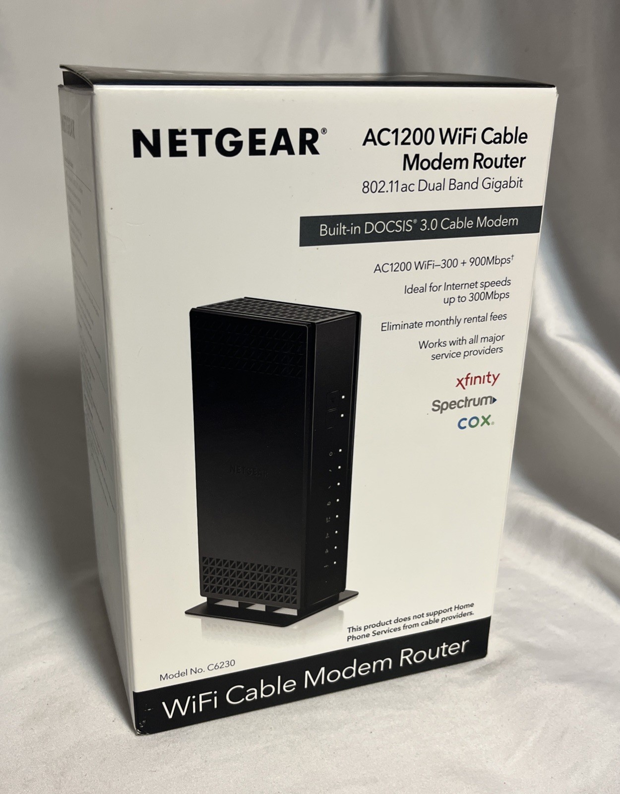 NETGEAR Cable Modem Built-in WiFi Router AC1200 DOCSIS 3.0 *Fast Shipping!!