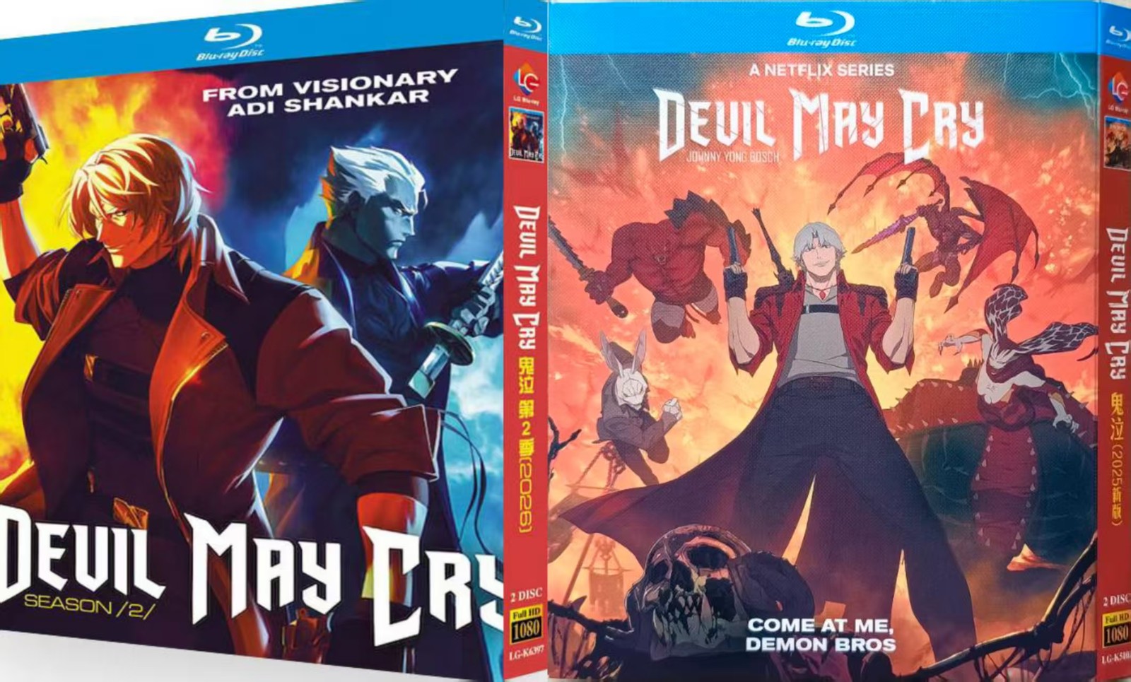 Devil May Cry Season 1-2 ： 4-Disc