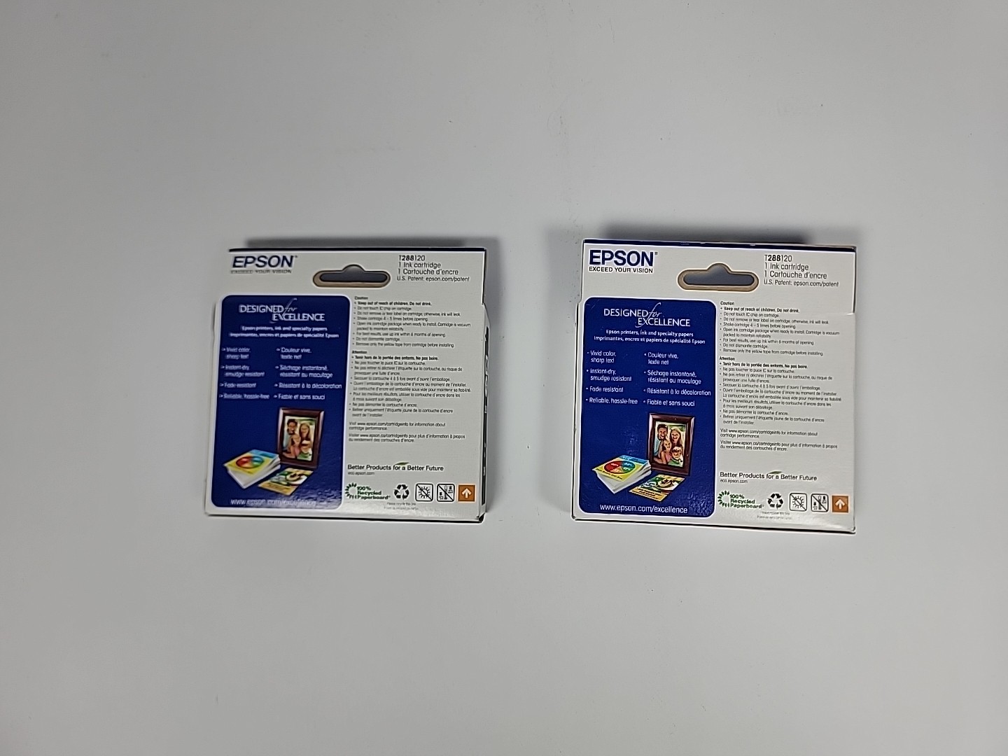 NEW Epson 288 Black Standard Capacity Printer Ink Cartridges 2-Pack Exp 11/2019