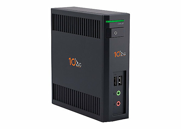 10Zig V1200P PCoIP TERA2 Zero Client 4xUSB + RJ45 DVI-D DVI-I 293D W/AC Adapter