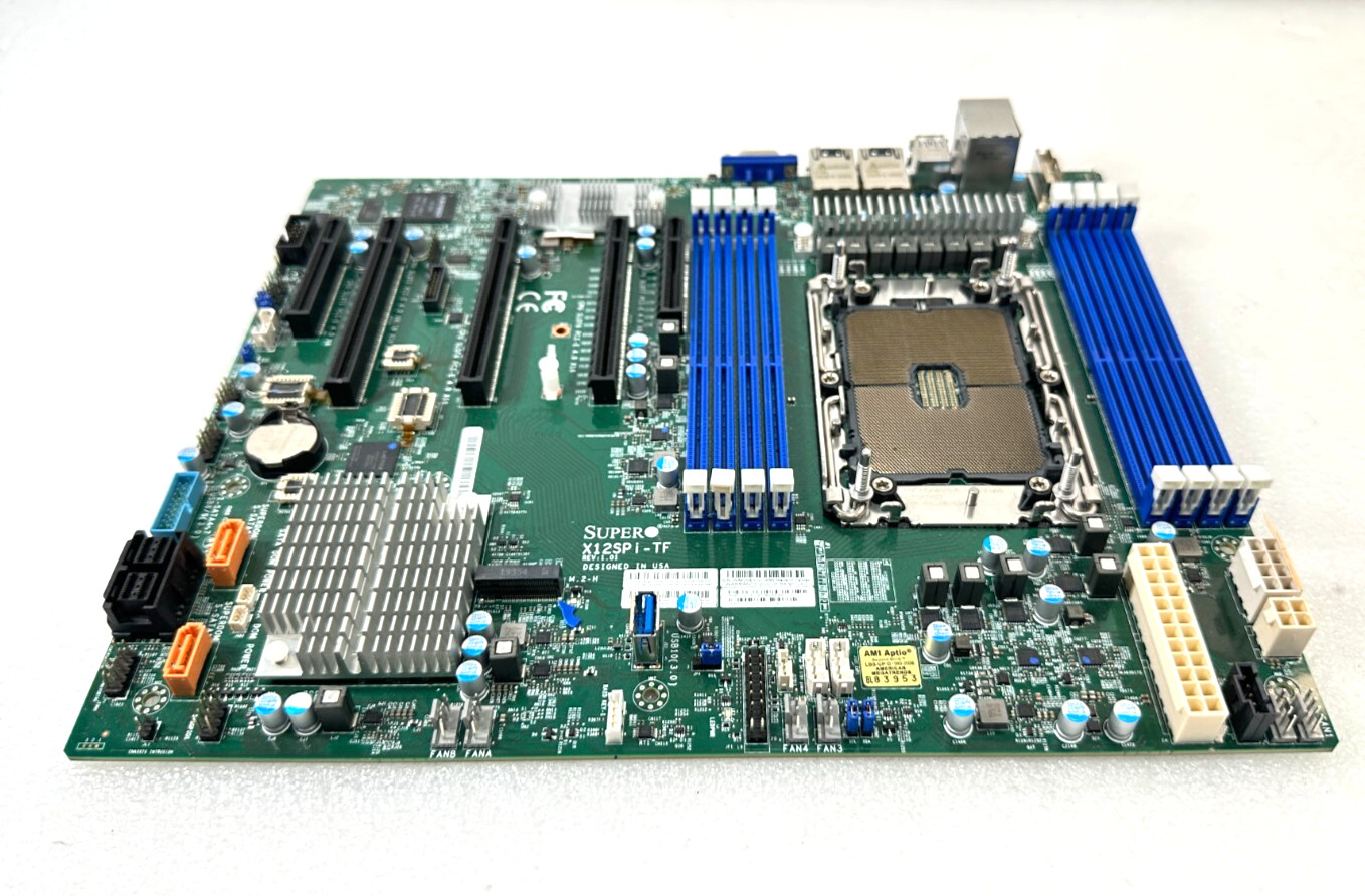 SuperMicro X12SPi-TF ATX Server Motherboard DDR4-3200 LGA4189 FOR PARTS 🚚