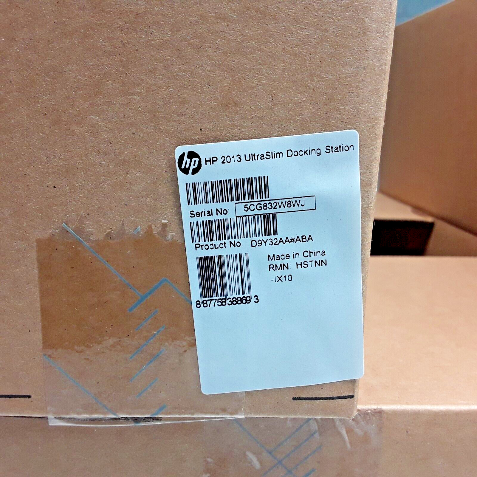 D9Y32AA#ABA – HP Ultra Slim Dock 2013 Docking Station – 3/BOX – SEALED – NEW
