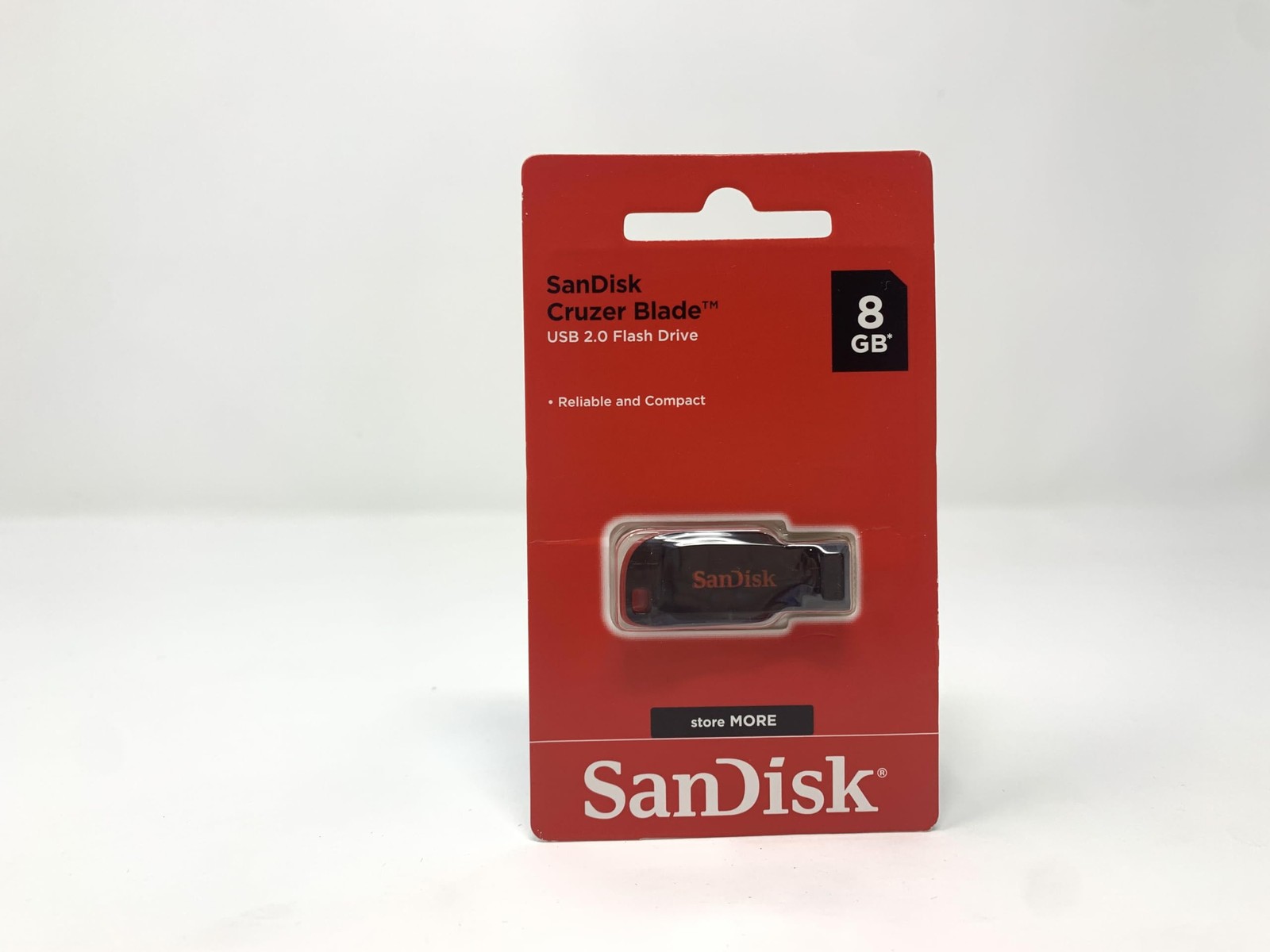 SanDisk Cruzer Blade 8GB USB Flash Drive Portable Secure Storage Black