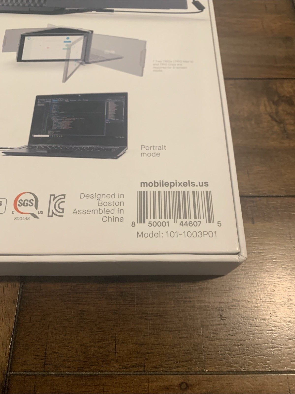 Mobile Pixels TRIO 12.5″ Portable Laptop Monitor, Model 101-1003P01 NOB!