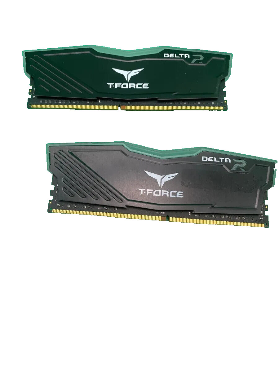 TeamGroup T-Force Delta R 16GB (8GBx2) DDR4 RAM 3200MHz (TF3D48G3200HC16CBK)
