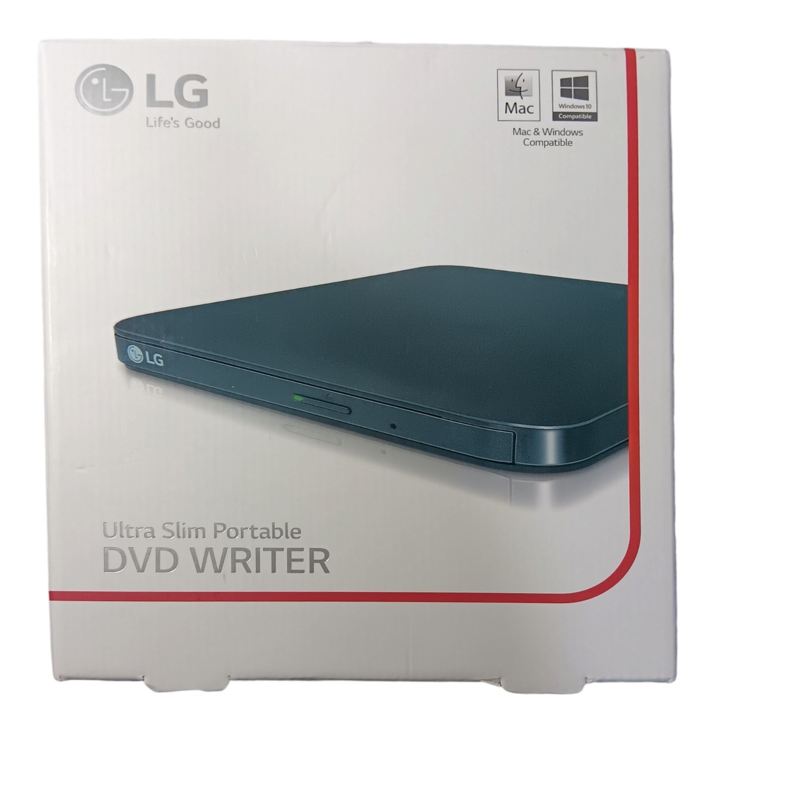 LG Ultra Slim Portable DVD Writer M-Disc TV Windows & Mac OS SP80NB80