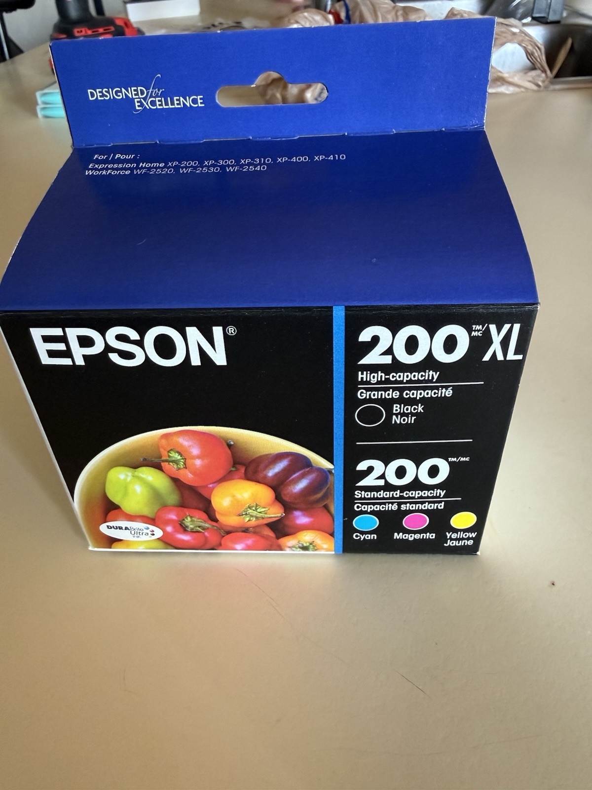 🔥 Genuine Epson 200XL/200 Ink Cartridge Combo Pack T200XL-BCS Exp. 02/2029 New