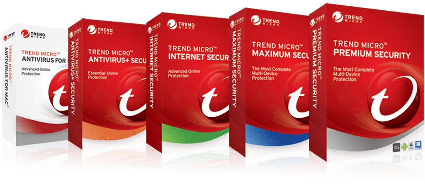 TREND MICRO MAXlMUM, lNTERNET, ANTIVIRUS+ Security for 1-3 Years and 1-5 Devices