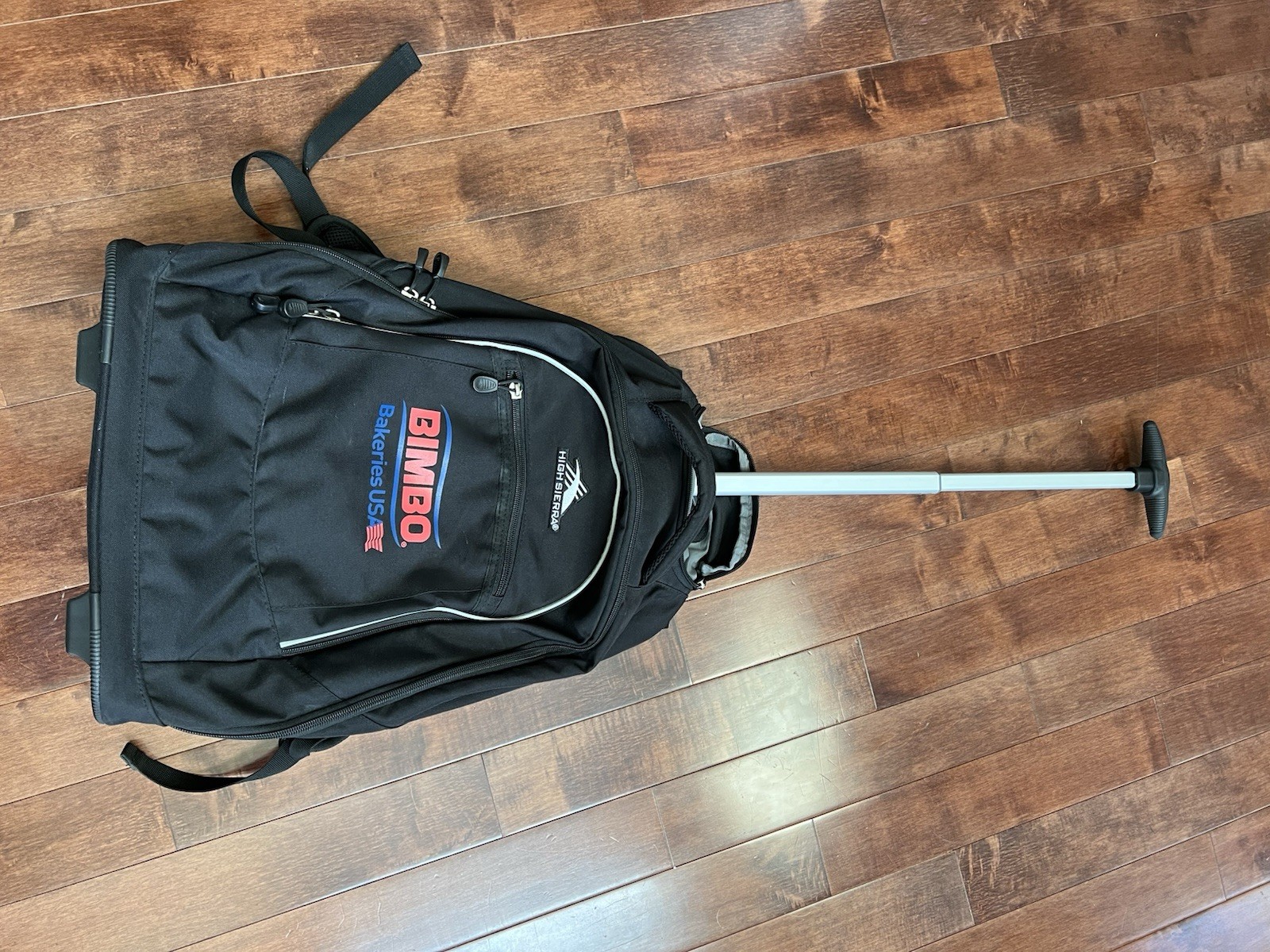 High Sierra Rolling Backpack with Laptop Sleeve, One Size
