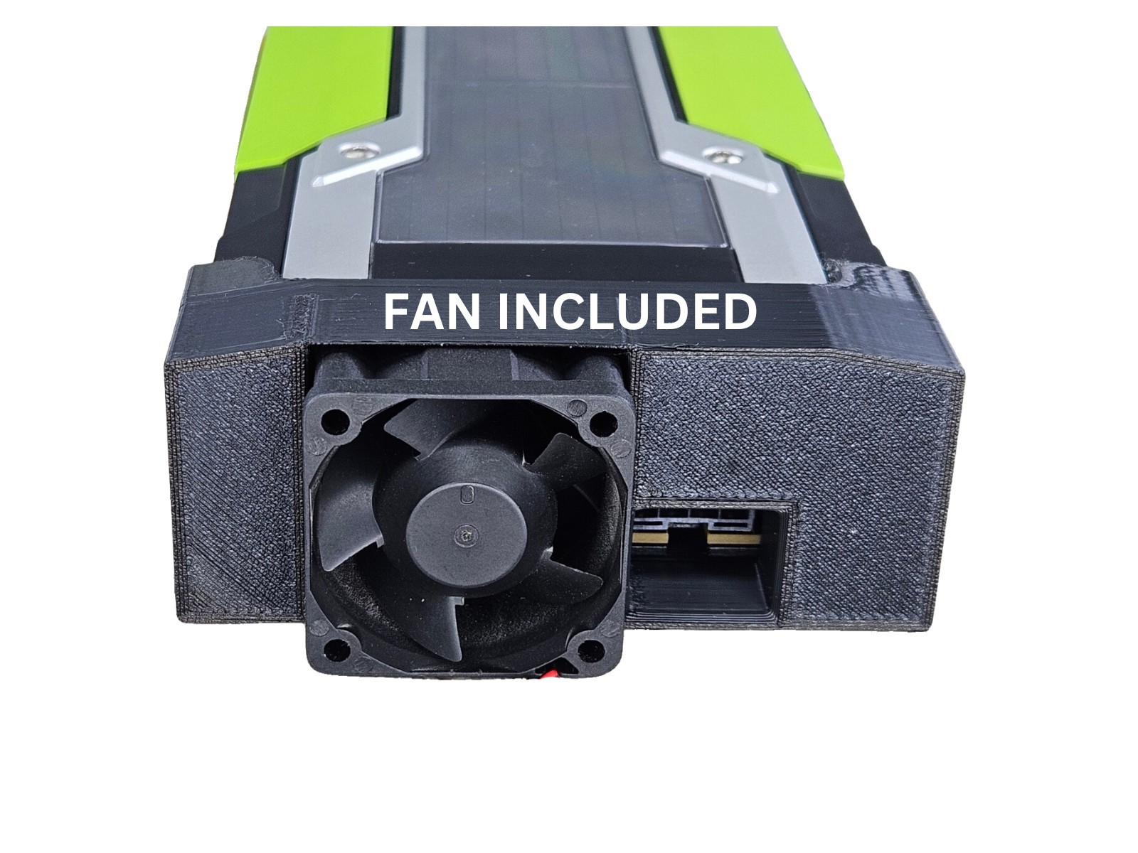 Nvidia Tesla GPU Cooling Fan Shroud K60 M40 P100 Accelerator Card EXTRA SMALL