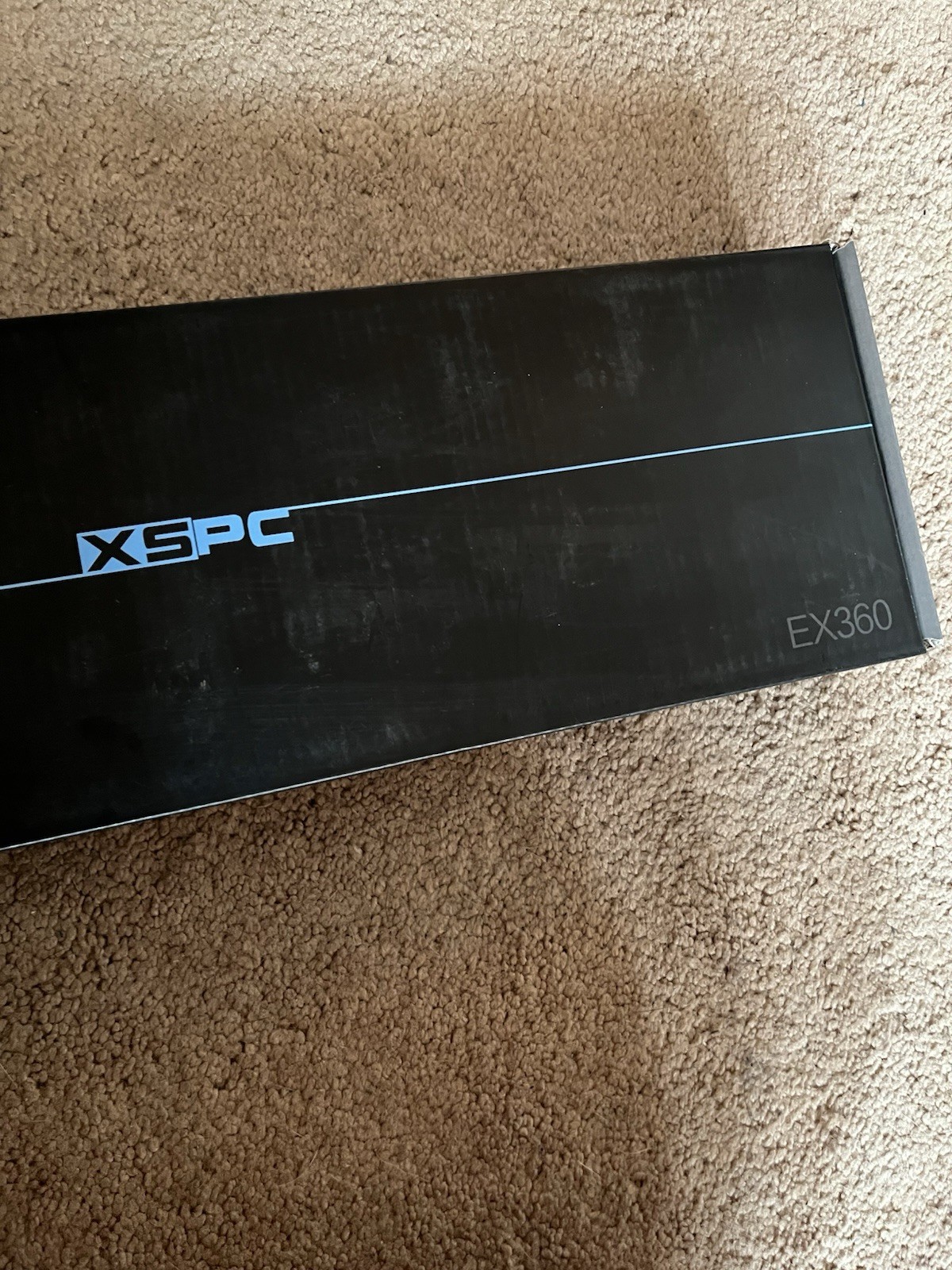 XSPC EX360 Crossflow Radiator BLACK BNIB
