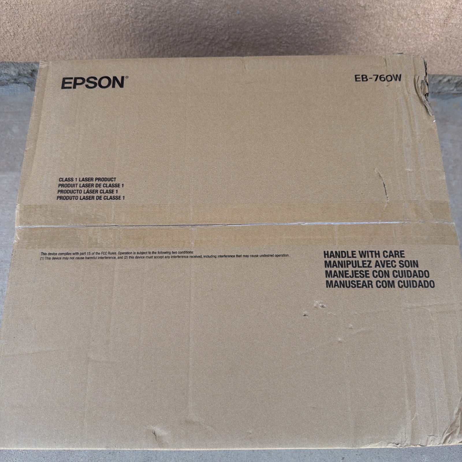 Epson PowerLite 760W Ultra Short Throw 3LCD Projector – 16:10 – 4100 Lumens