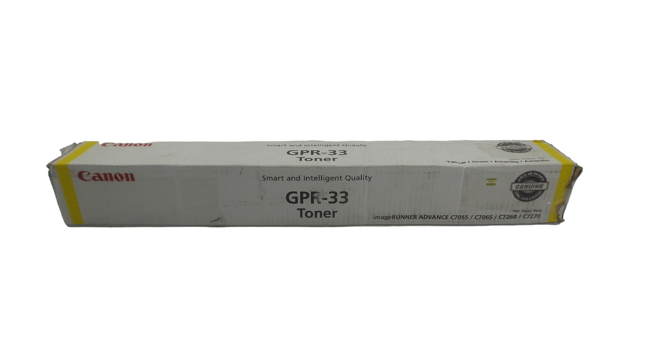 Genuine Canon GPR-33 Yellow Toner 2804B003[AA] – Free shipping