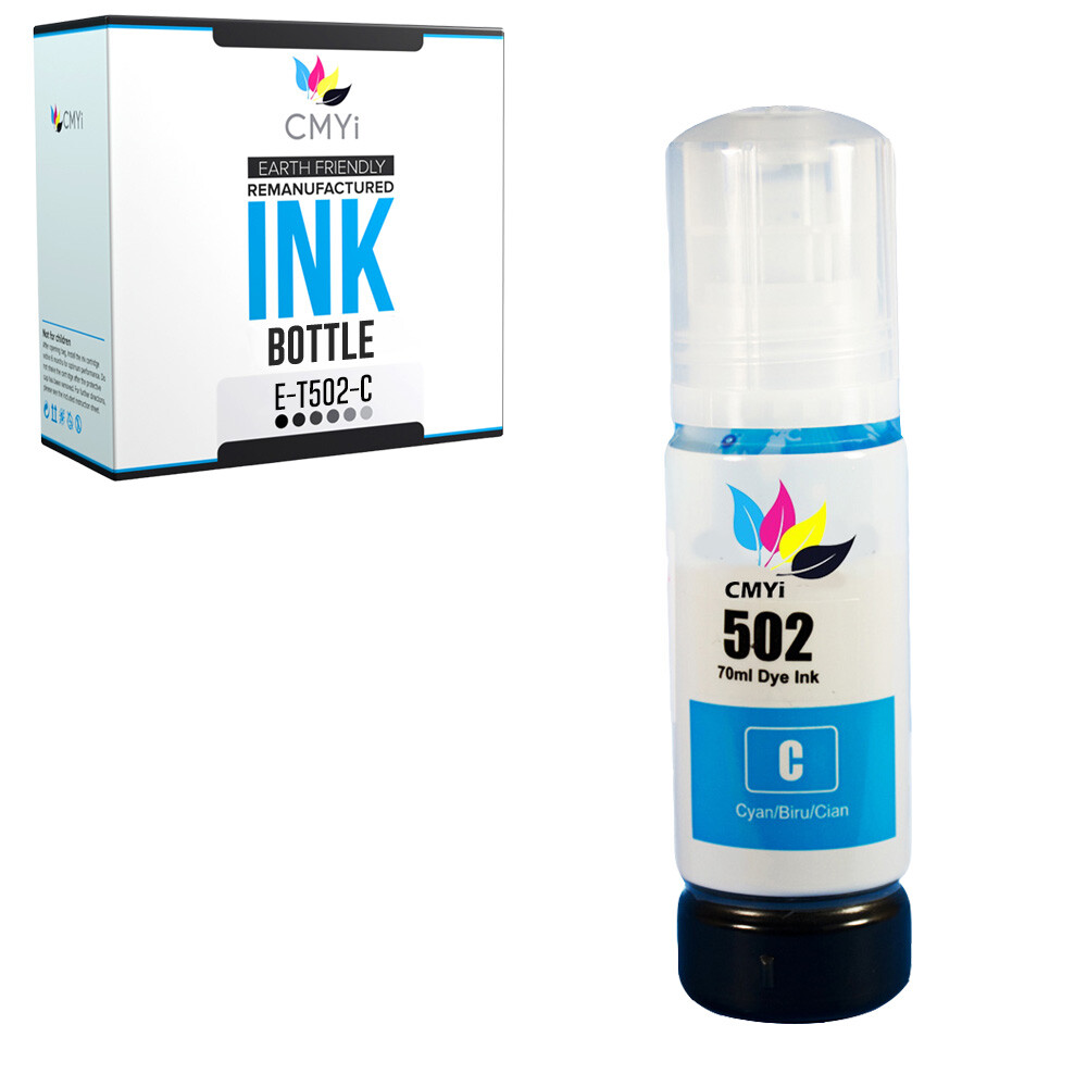 Refill Ink Bottles for Epson 502 Ecotank ET 15000 2760 2850 3830 4760 4850 4760