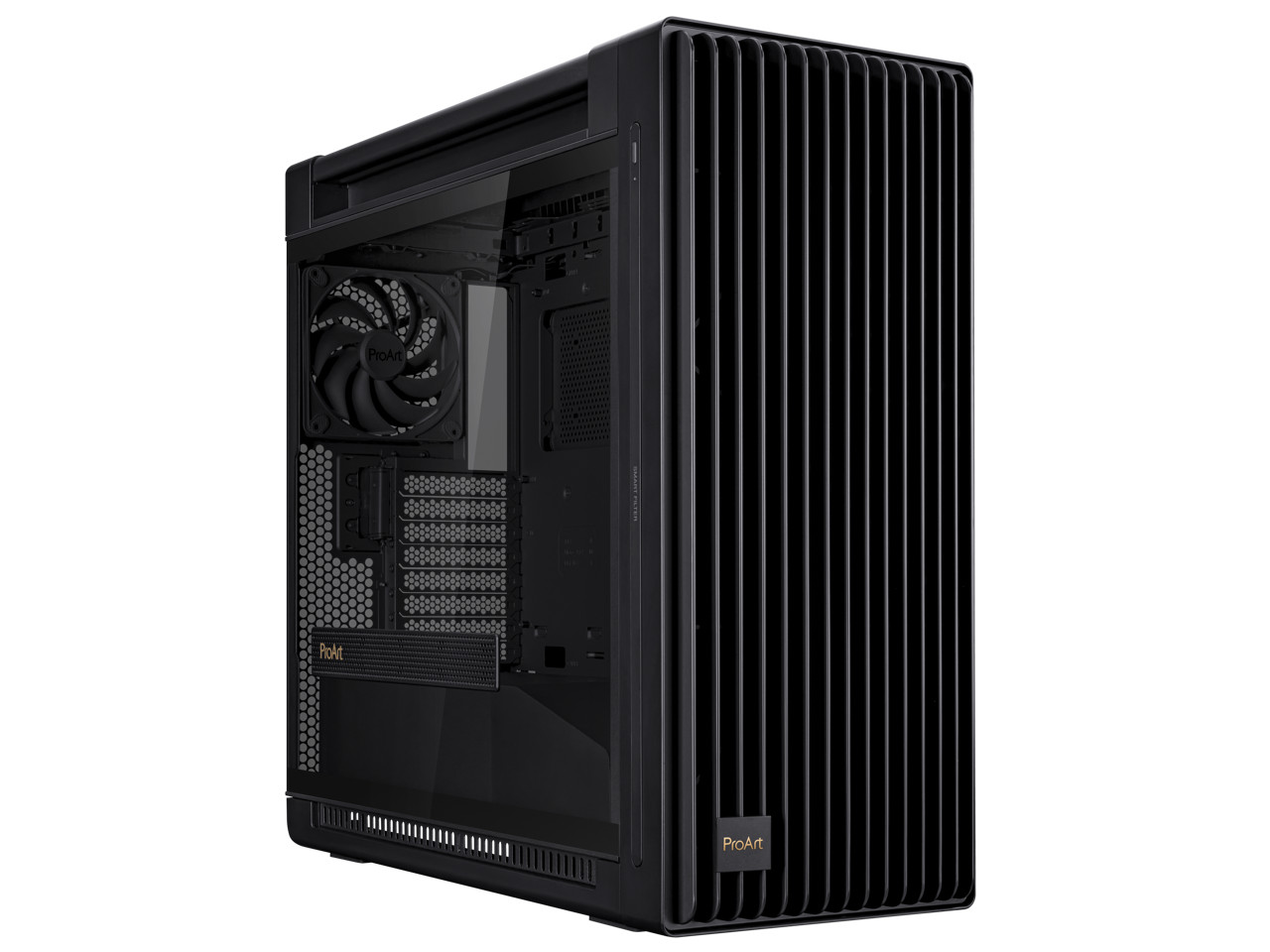 ASUS ProArt PA602 E-ATX Computer Case, 420mm radiator support, Dual 200mm built-