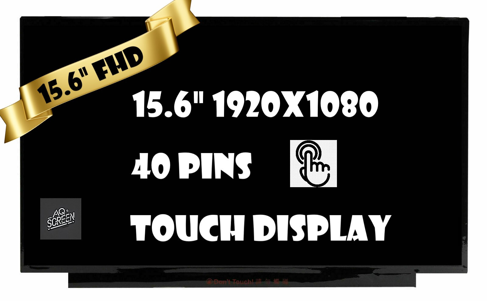 Lenovo FRU 5D10W46422 PN SD10W73240 Touch 40pin FHD 1920×1080 Matte LCD Screen