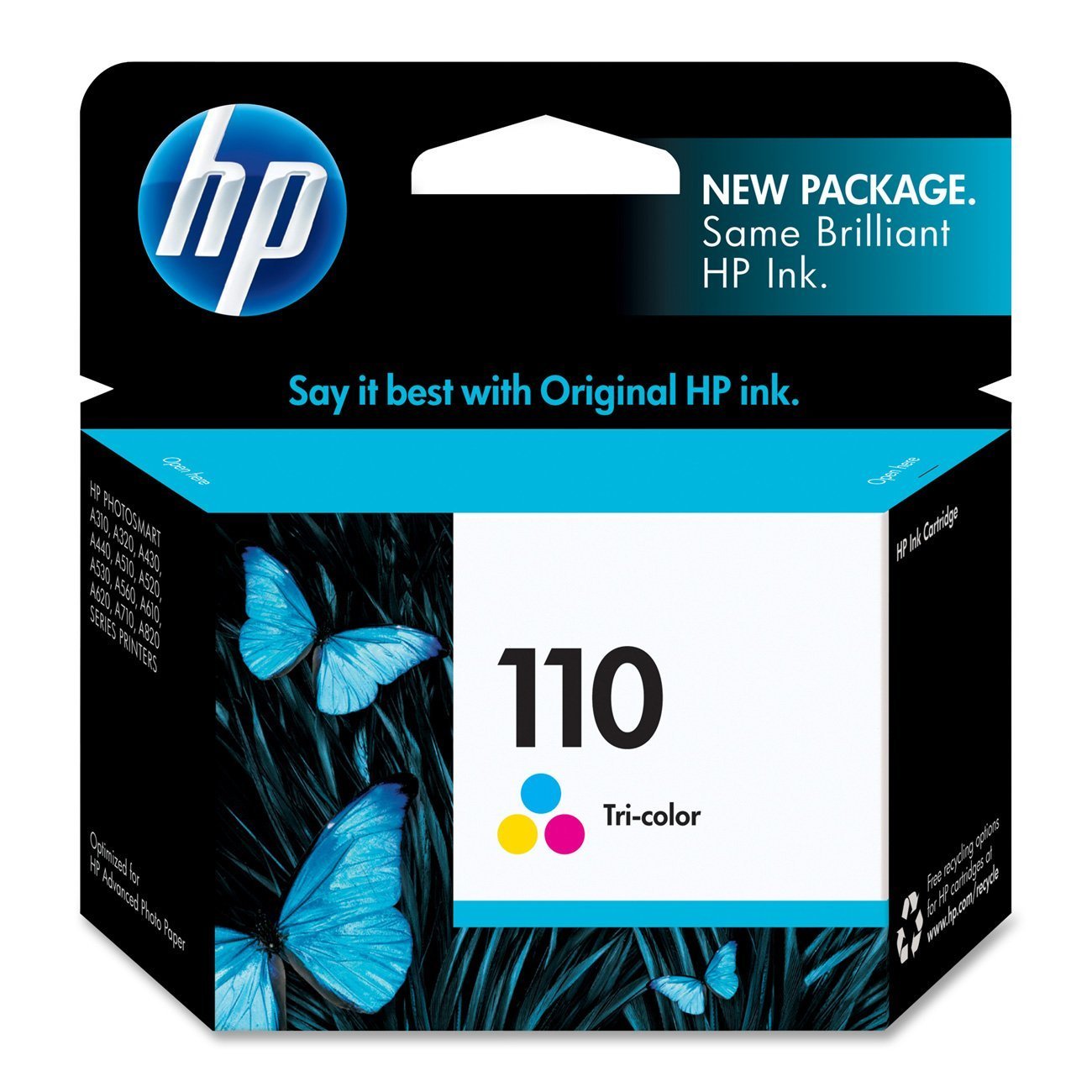 GENUINE NEW HP 110 (CB304AN) Color Ink Cartridge