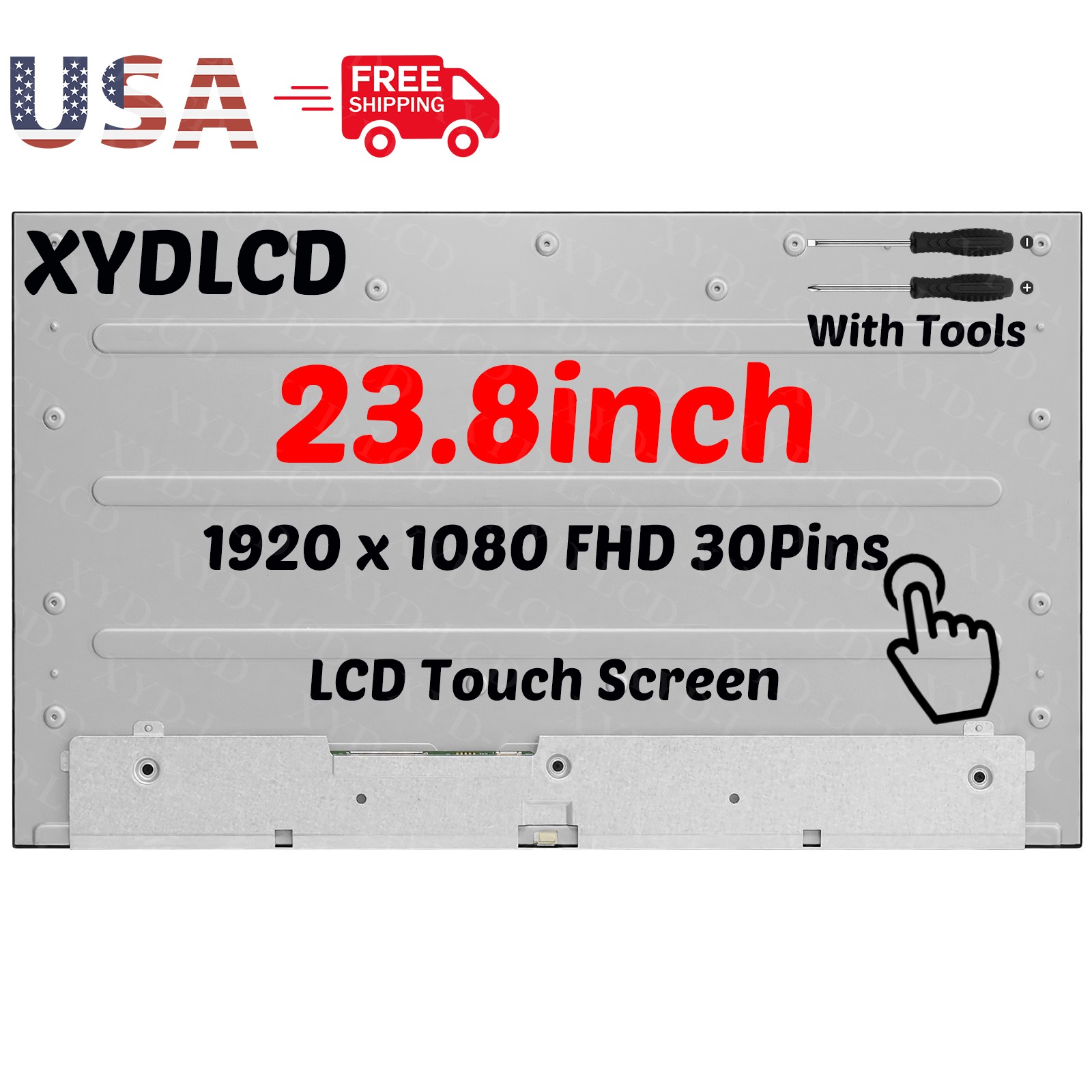 23.8in N43488-001 for HP 24-CR0013W 24-CR0014 All-in-One LCD Touch Screen Panel