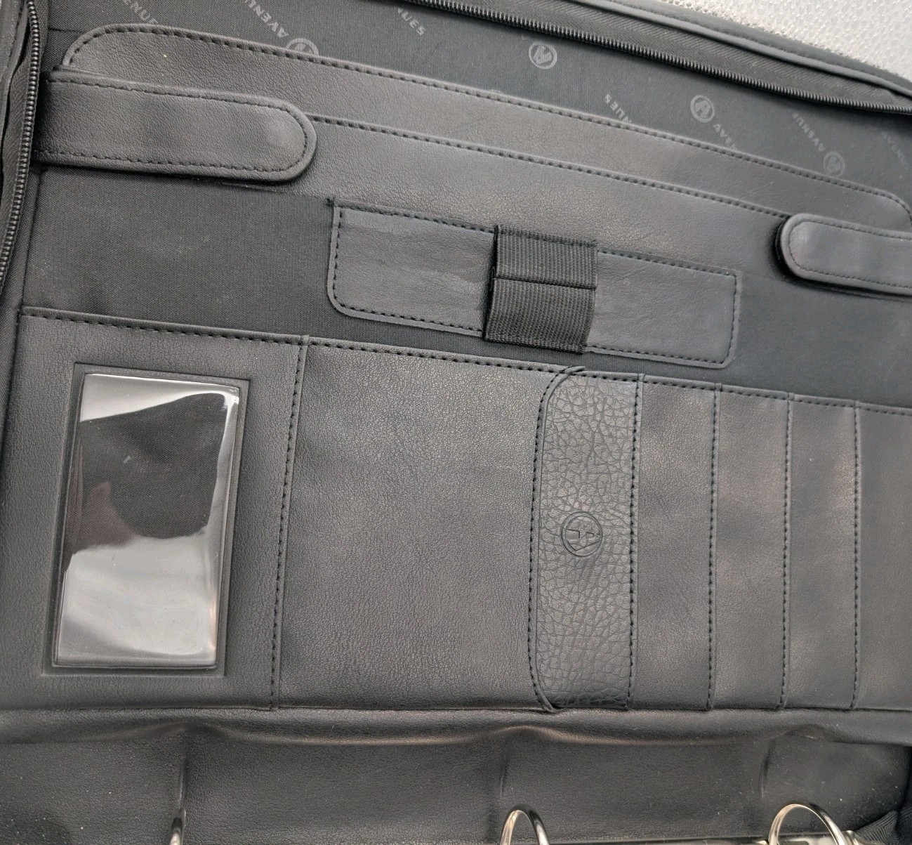 Allant Portfolio Folder Synthetic Leather 14″ x 12″ x 2″ Can Hold 12″ Tablet