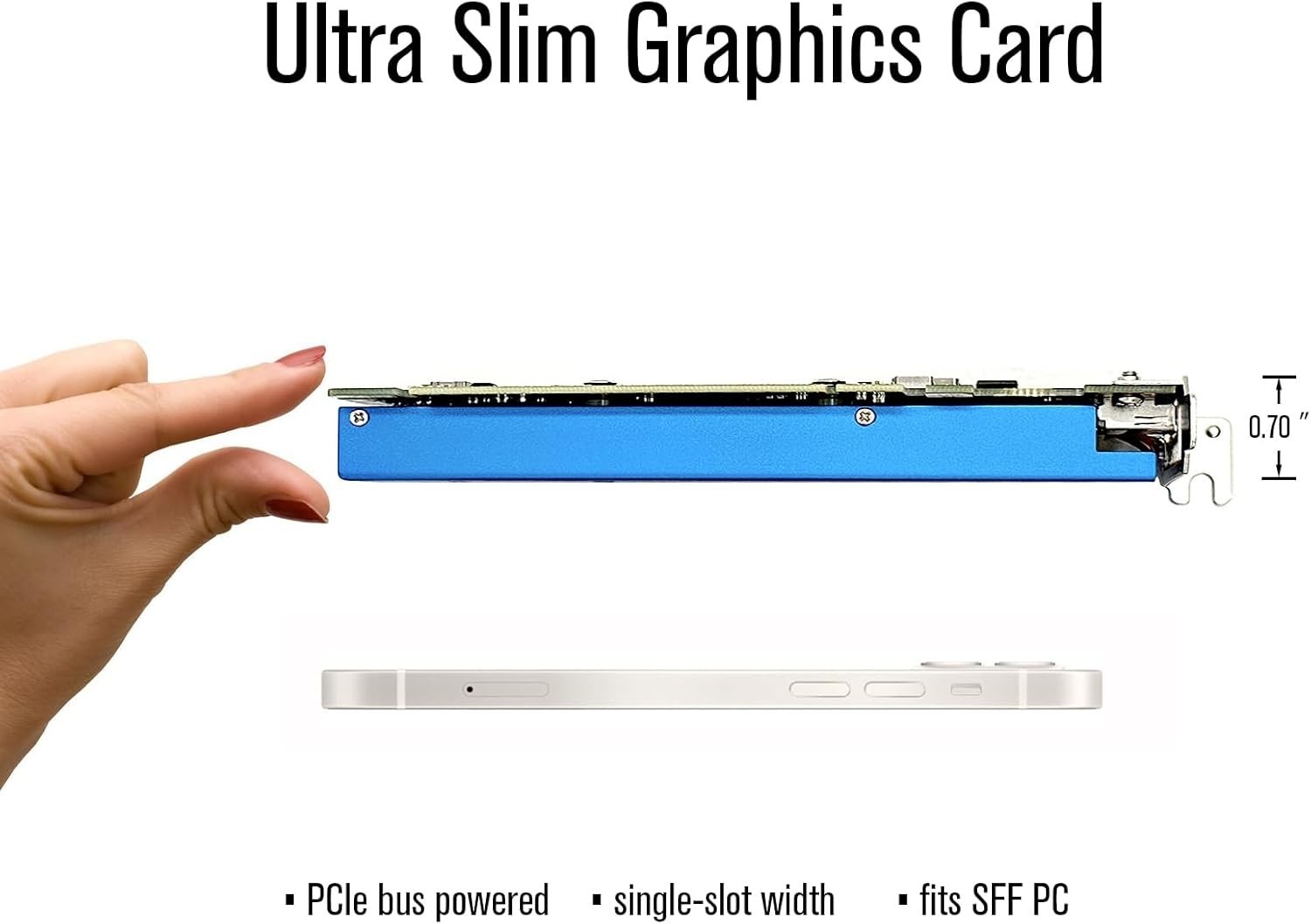 GTX 1060 3GB GDDR5 Low Profile Graphics Card PCIe Bus Powered PCIE 3.0×16 70W