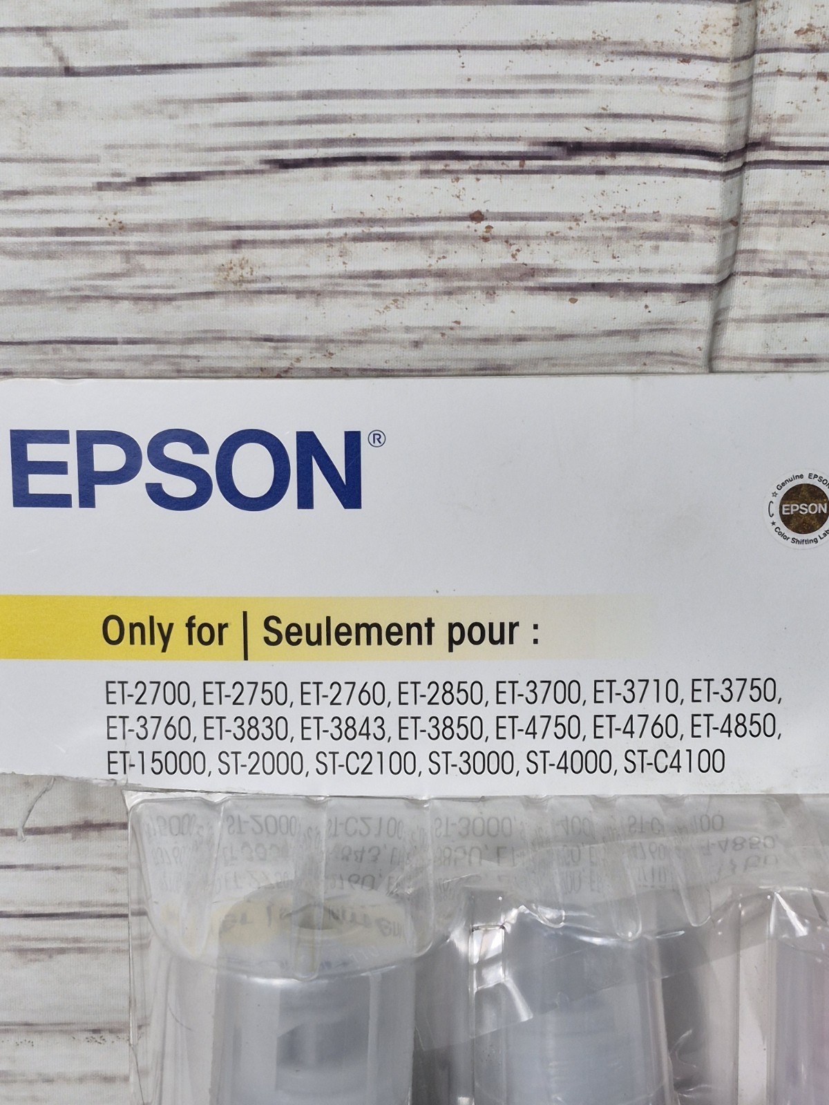 Genuine Epson 502 Ink Combo Pack for ET-2760 3760 4760….Printers Exp 02/2029