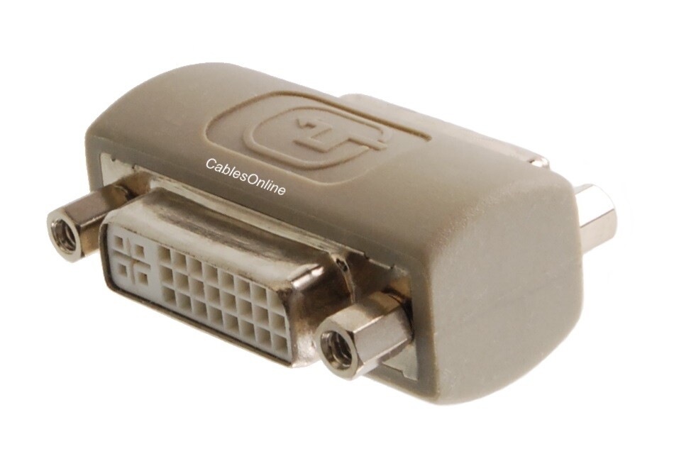 DVI-I (24+5 Pins) Female to Female Coupler/Adapter/Joiner – CablesOnline GC-H01