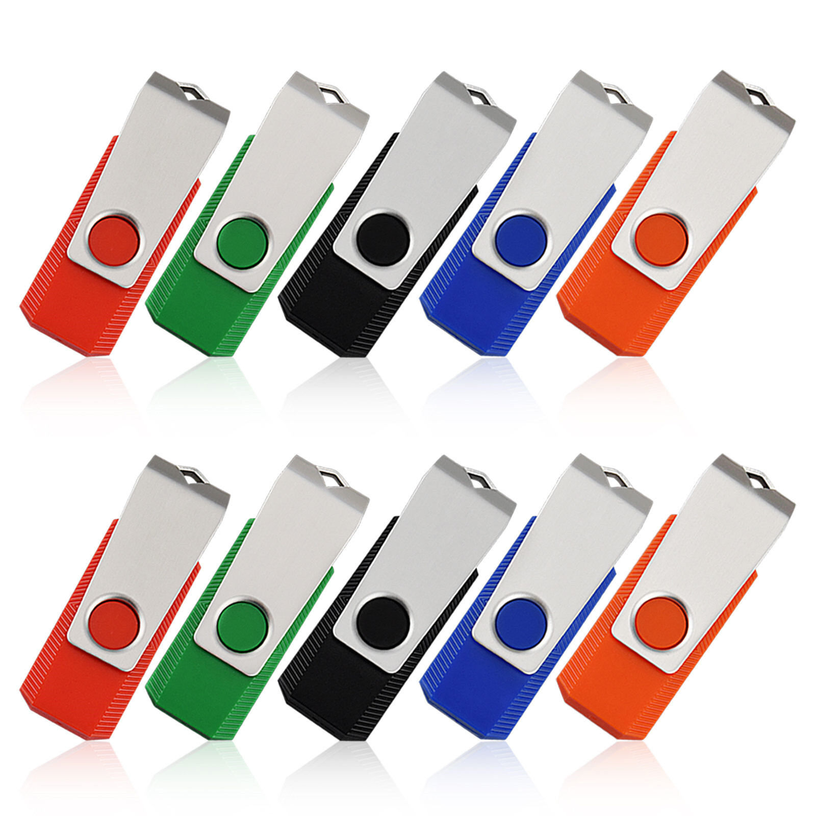 5/10PCS USB 2.0 Flash Drive Memory Stick Data Storage Thumb Drive Pen Zip Drives