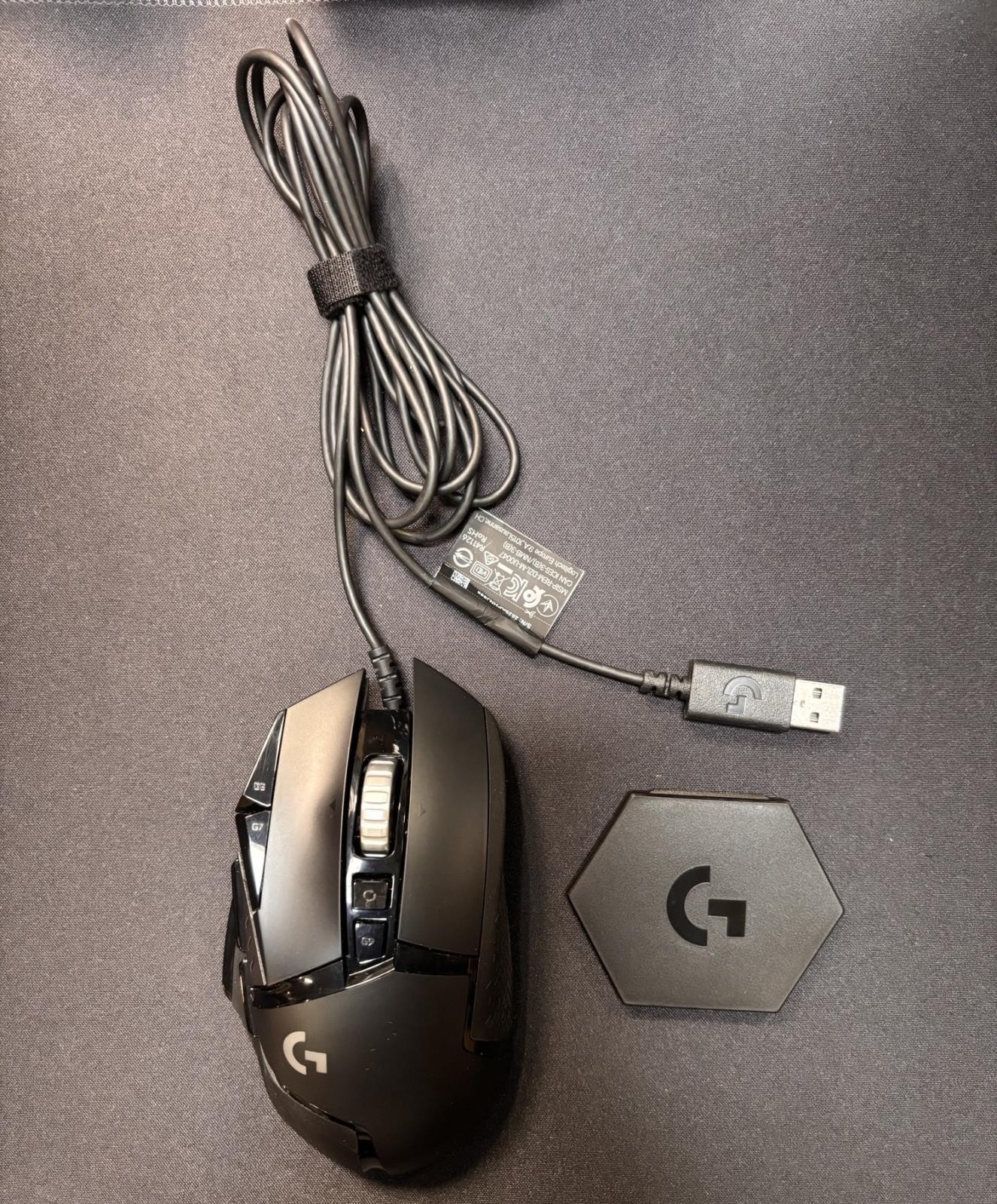 Logitech G502 HERO Wired Gaming Mouse – Black