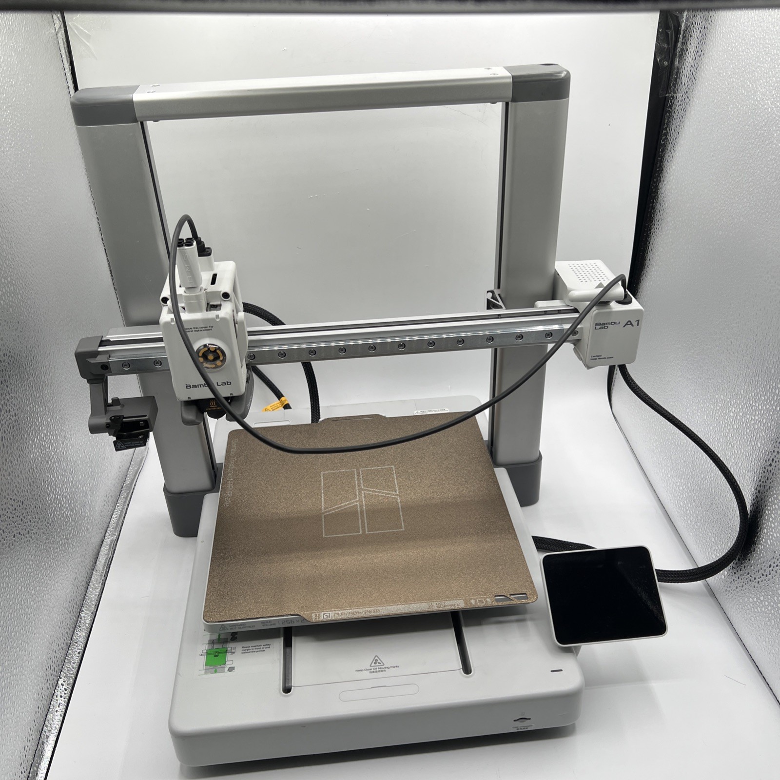 Bambu Lab A1 3D Printer – High Precision Silver 3D Printing Machine