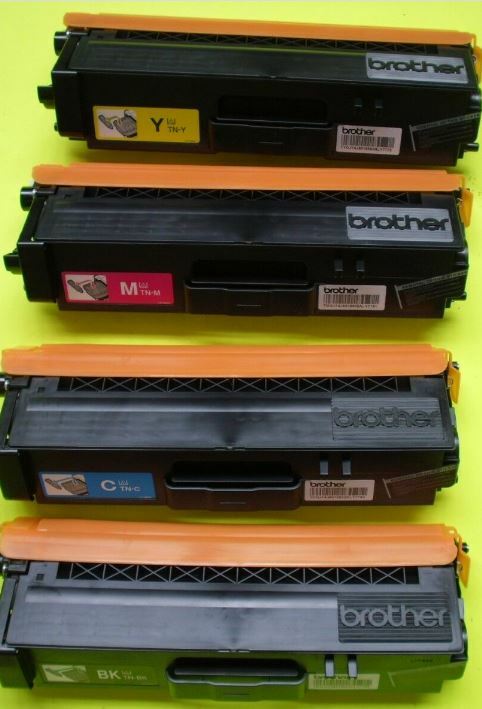 4 X Genuine Brother Color Toner Cartridges HL-L8250 HL-L8350 MFC-L8600 TN-331
