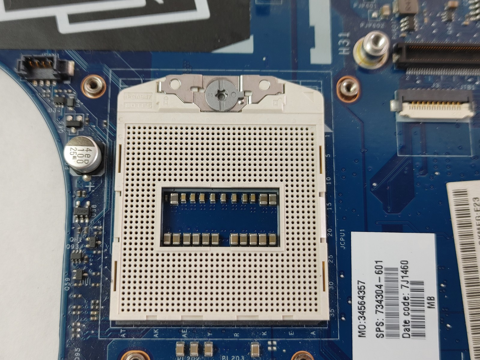 HP ZBook 15 G1 Intel Socket G3 DDR3L Laptop Motherboard 734304-601