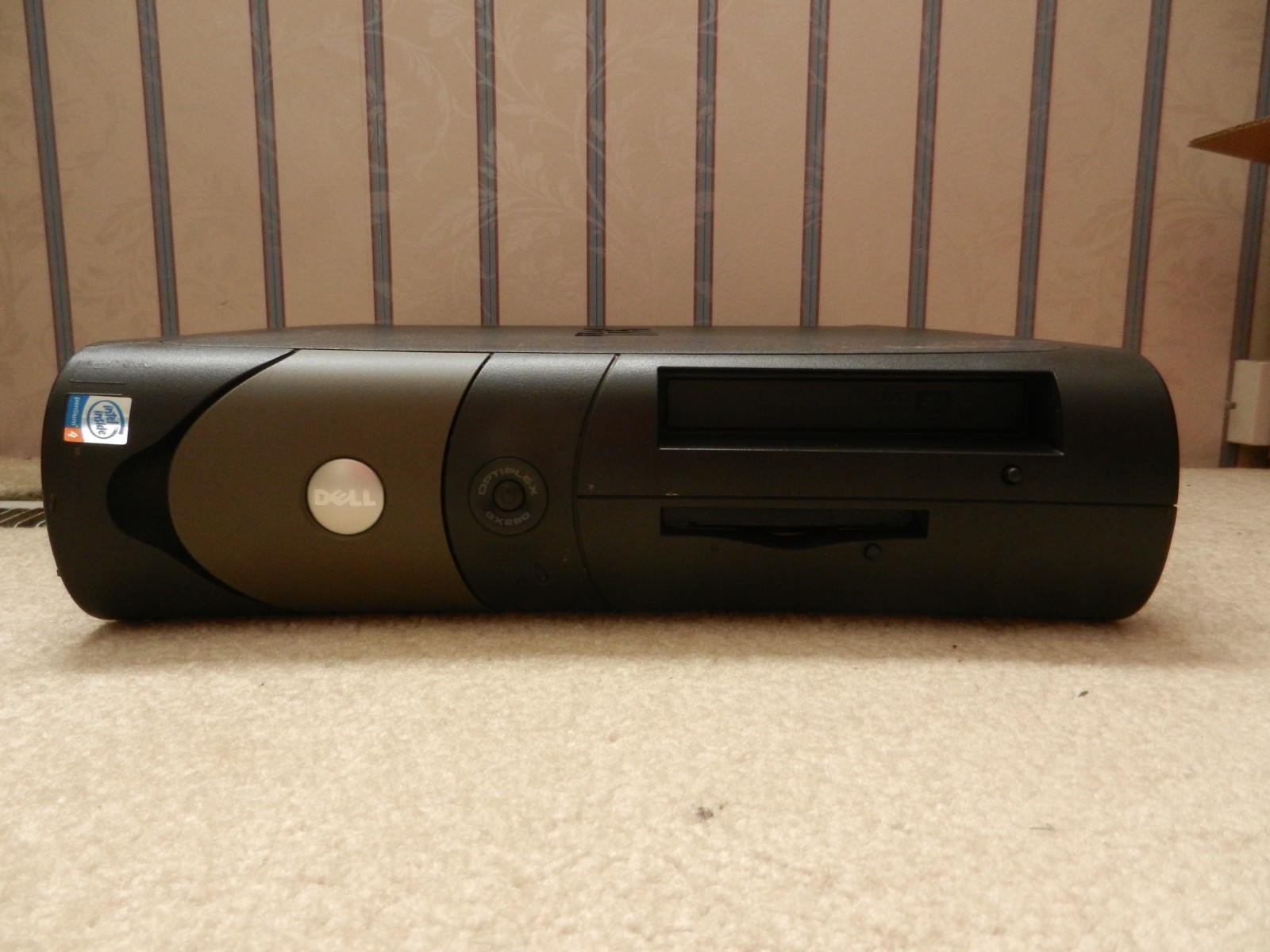 Dell OptiPlex GX280 Computer SFF Pentium 4 2.8GHz – FOR PARTS – GOOD CAPS
