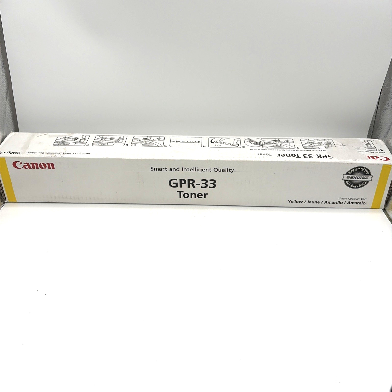 Canon GPR-33 Yellow Toner Cartridge Genuine OEM imageRUNNER ADV C7055