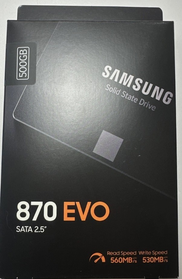 (NEW) SAMSUNG 500GB 870 EVO SSD SATA III 2.5″ SOLID STATE DRIVE