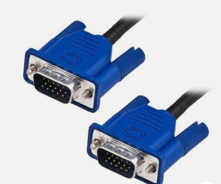 Importer520 HD15 Male to Male VGA Video Cable for TV Computer Monitor (5Ft, Blue