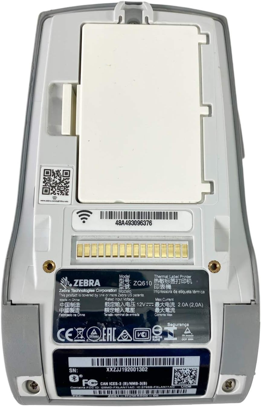 Zebra ZQ610 203dpi ZQ61-HUWA000-00 Bluetooth Wifi