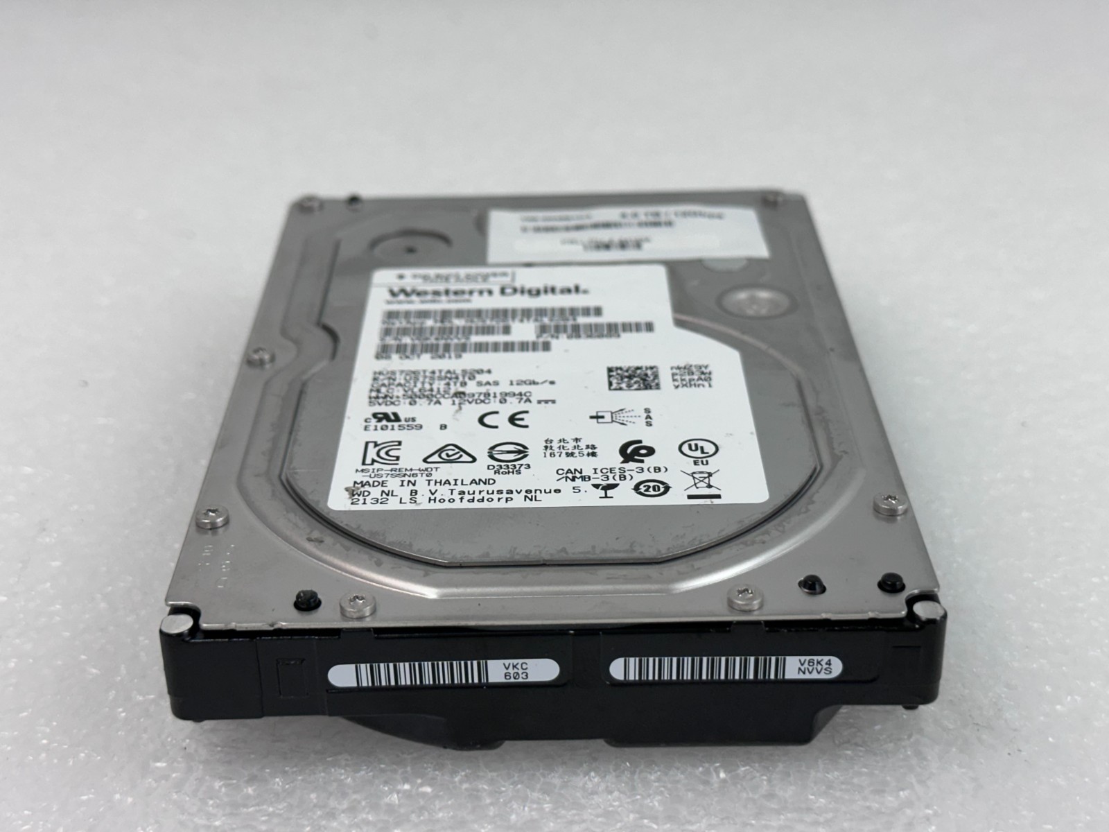 Western Digital HUS726T4TALS204 HDD 4TB SAS 12Gb/s 7.2K 3.5″ FREE SHIPPING 🚚