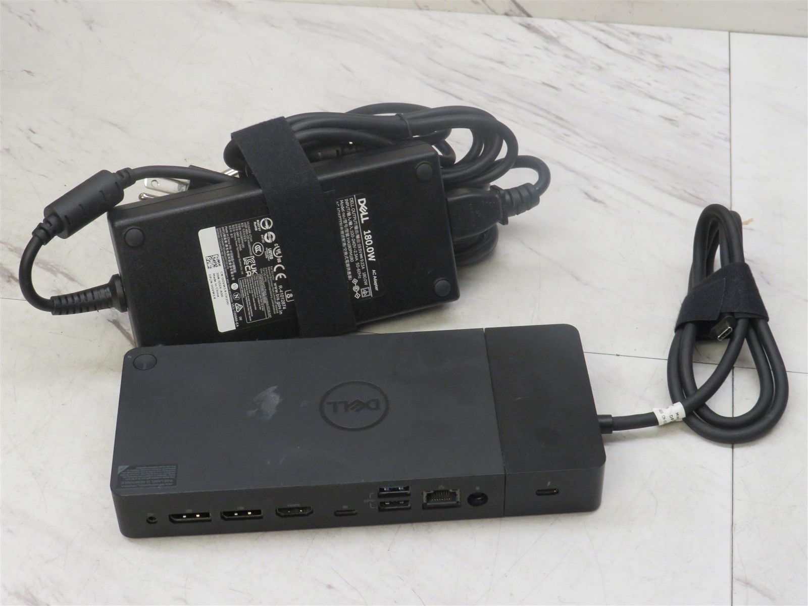 Genuine Dell K20A Thunderbolt USB 3.0 USB-C Docking Station WD19TB