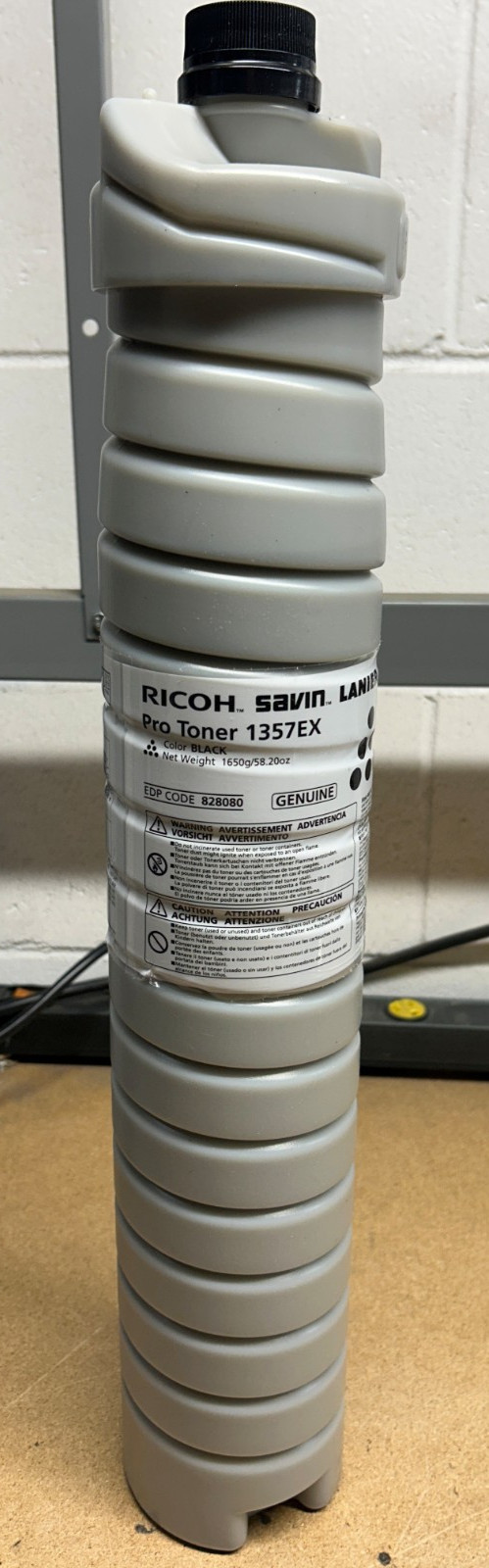 Genuine Ricoh 828080 Black Toner for Pro 1107/1107EX/1357/1357EX/907/907EX