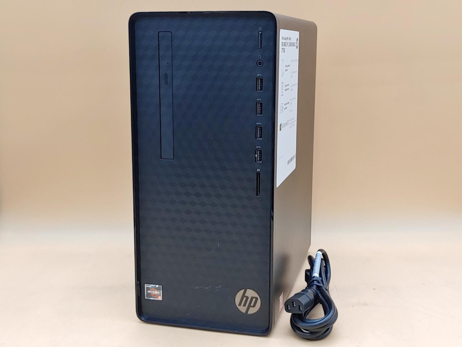 HP M01-F0024 Desktop AMD Ryzen 5 3400G 12GB RAM 256GB SSD RX Vega 11 Win11Home
