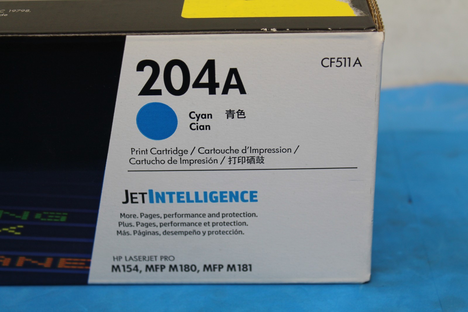 Genuine HP 204A Cyan CF511A M154 MFP M180 Print Cartridge SEALED T9-A10