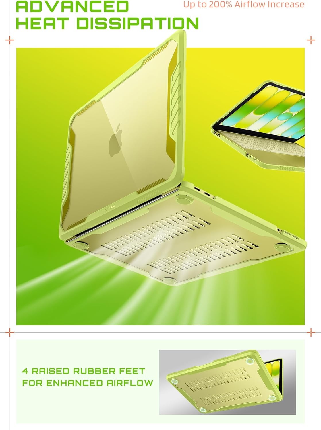 SUPCASE for MacBook Neo Case 13 Inch 2026 Dual Layer Heavy Duty Rugged Cover US