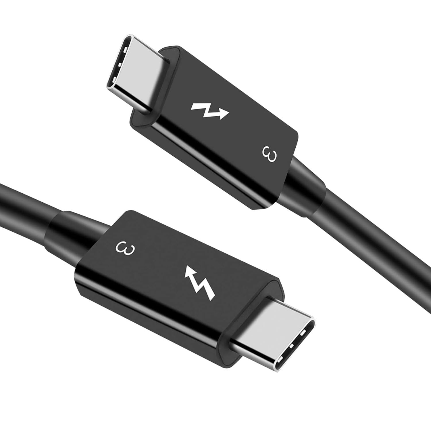 Lenovo Thunderbolt 3 Cable 0.7M 40Gbps 100W 5K 4K Display USB-C Gen 2 Video Cord