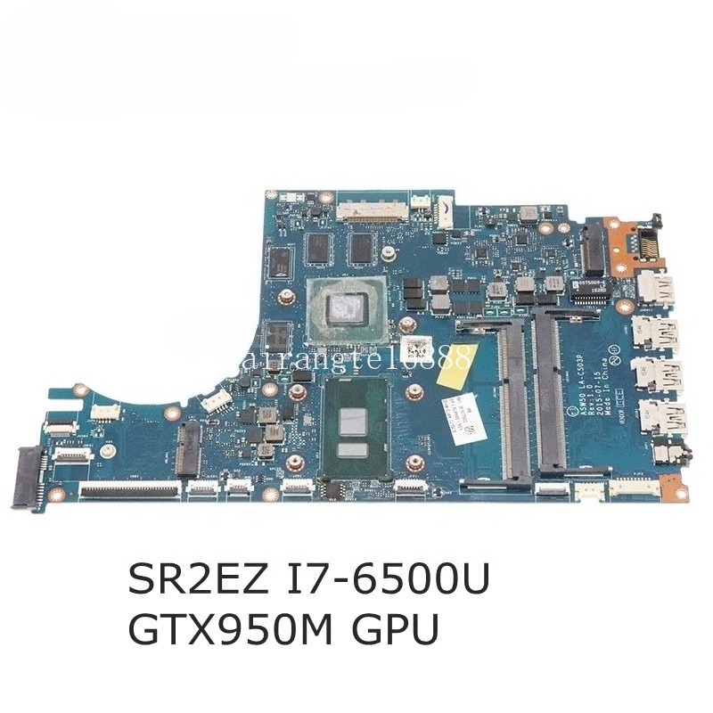 LA-C503P For HP ENVY 15-AE 15T-AE 15-AE110TX PC motherboard I7-6500U GTX950M GPU
