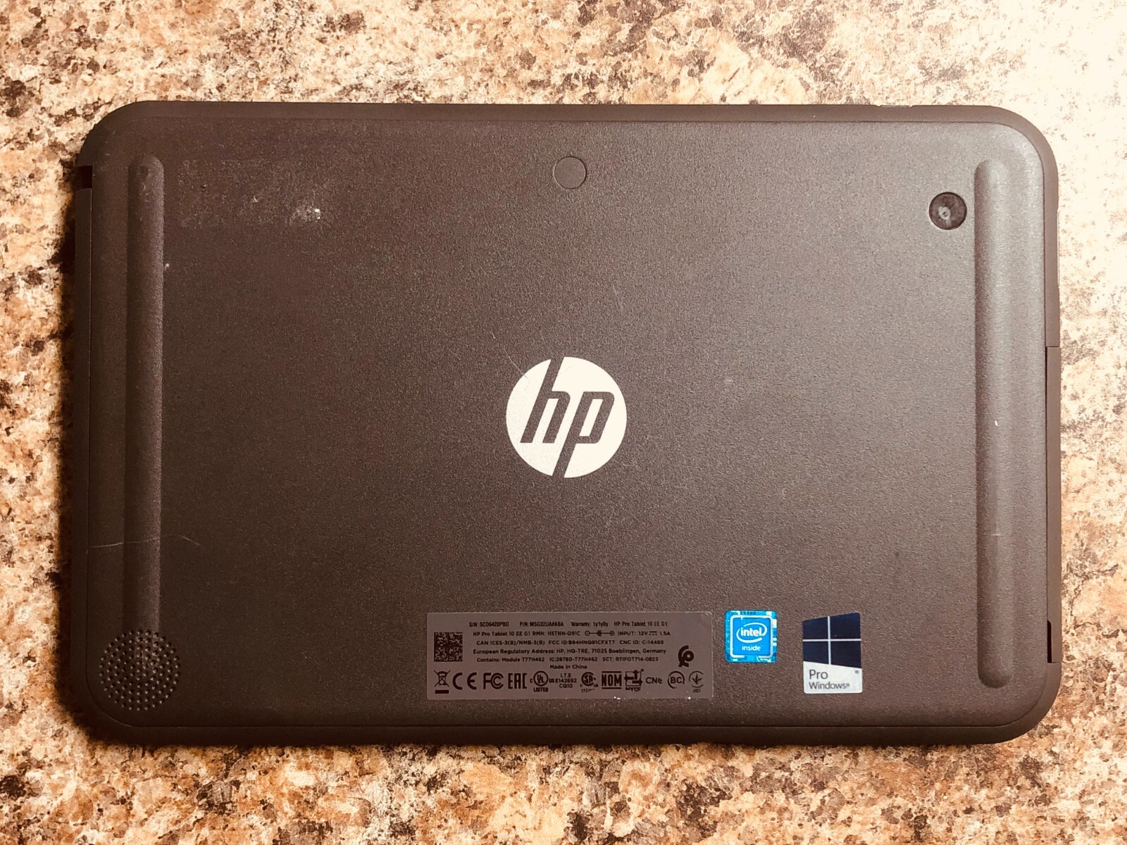 HP Pro Tablet 10 EE G1 10.1″ Tablet Intel Atom 1.33GHz 2GB 32GB eMMC Windows 10