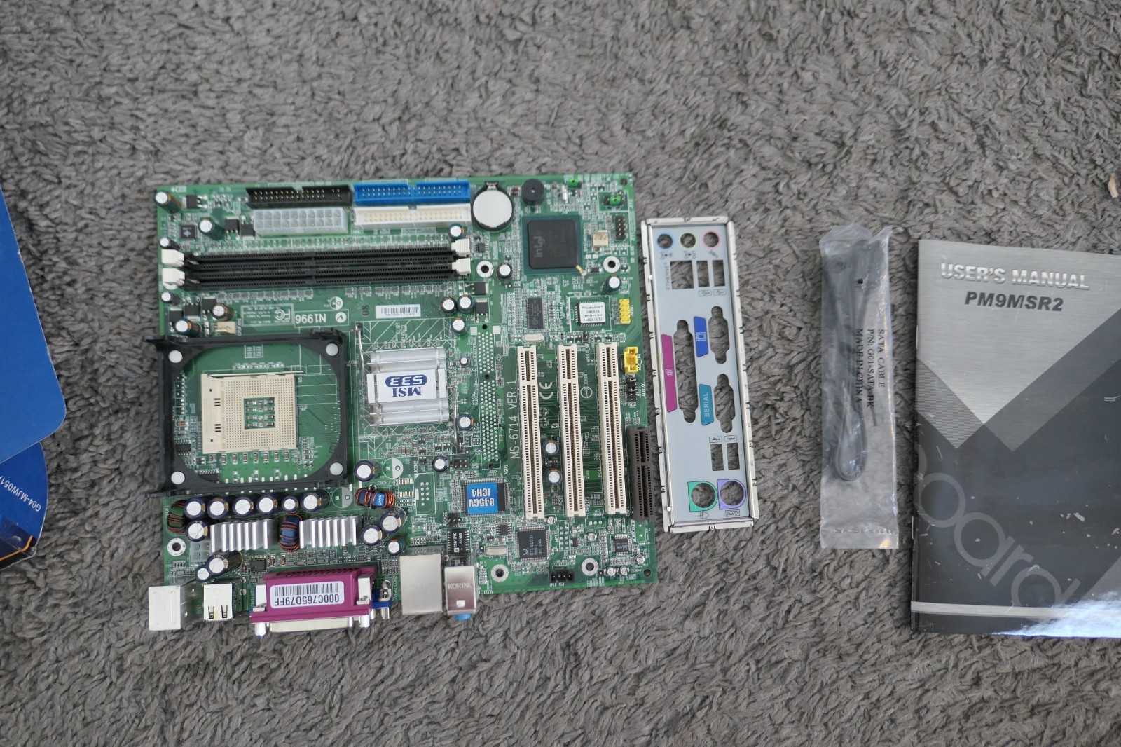 MSI MS-6714 Socket 478 Motherboard With I/O Shield **COULD BE NEW**