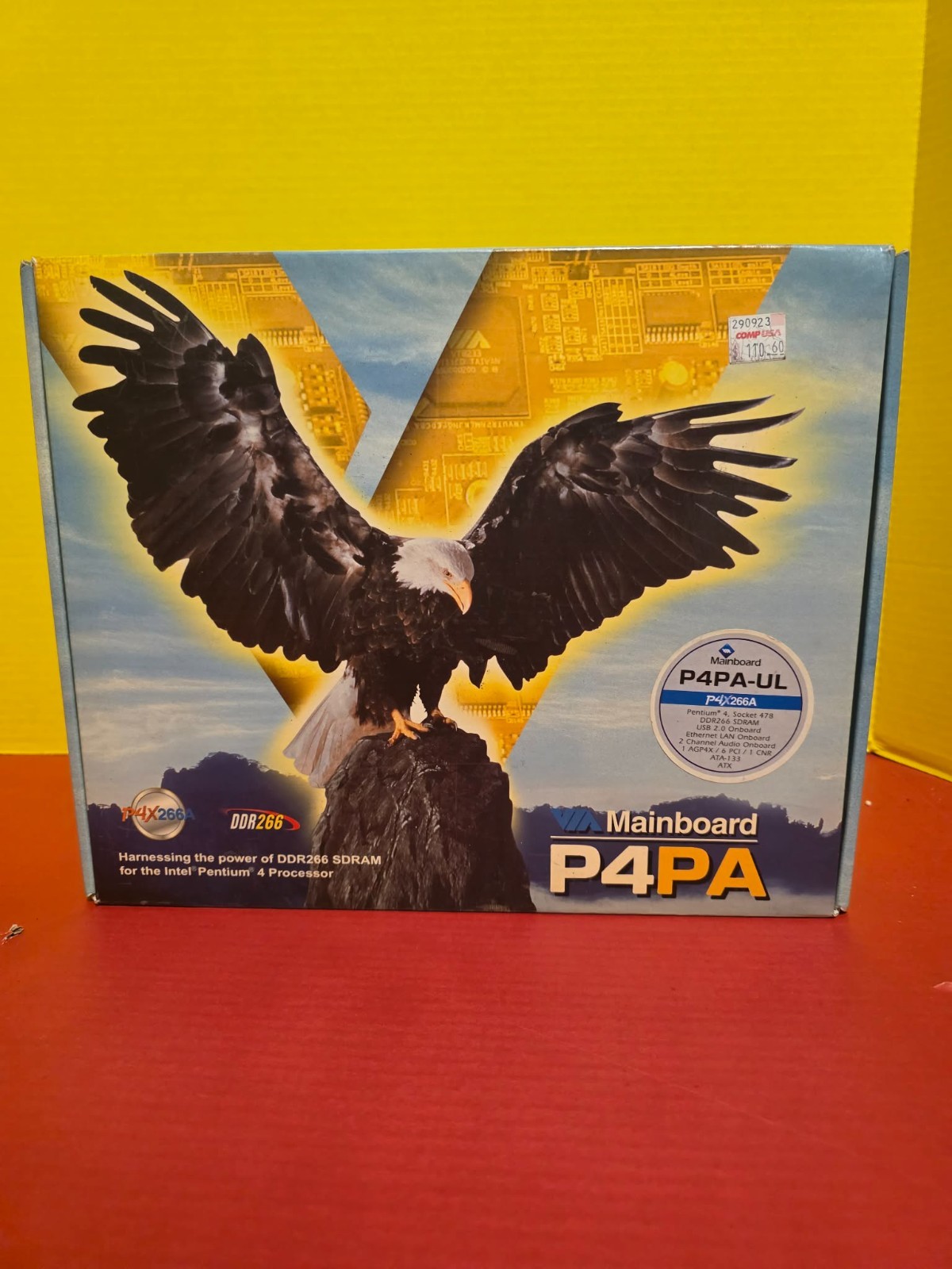 P4PA Socket 478 Processor supported VIA P4X266A AGP/PC