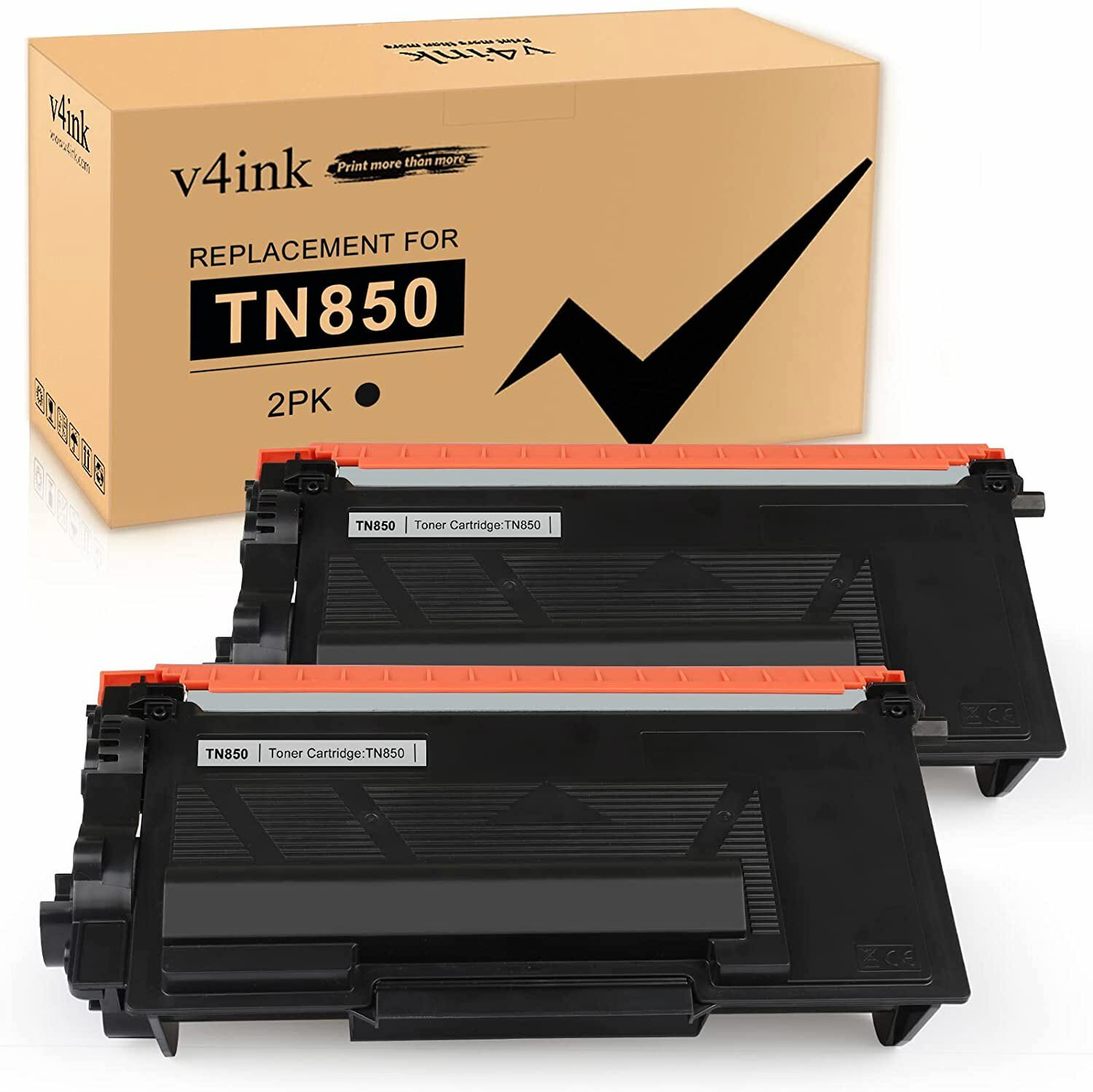 V4ink 2x TN850 Toner Cartridge For Brother DCP L5600 5650 MFC-L5700 L5800DW