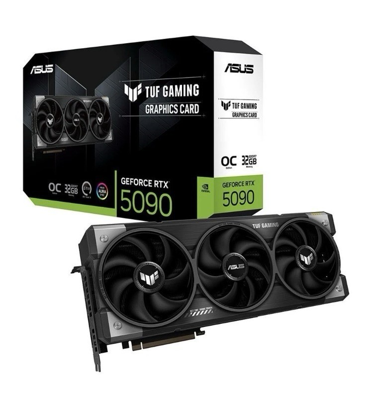 ASUS TUF GeForce RTX 5090 32GB GDDR7 Gaming OC Edition PCIe 5.0 Graphics Card