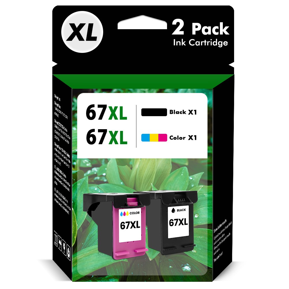 67xl Ink Cartridge Combo 67 Ink for HP Envy 6022 6022e 6030 6030e 6052e 6055e